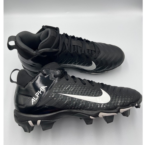 Other - Nike Alpha Menace 2 Football Shoes Black White Mens Size‎ 9
